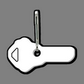 Zippy Pull Clip & House Key Clip Tag (Triangle)